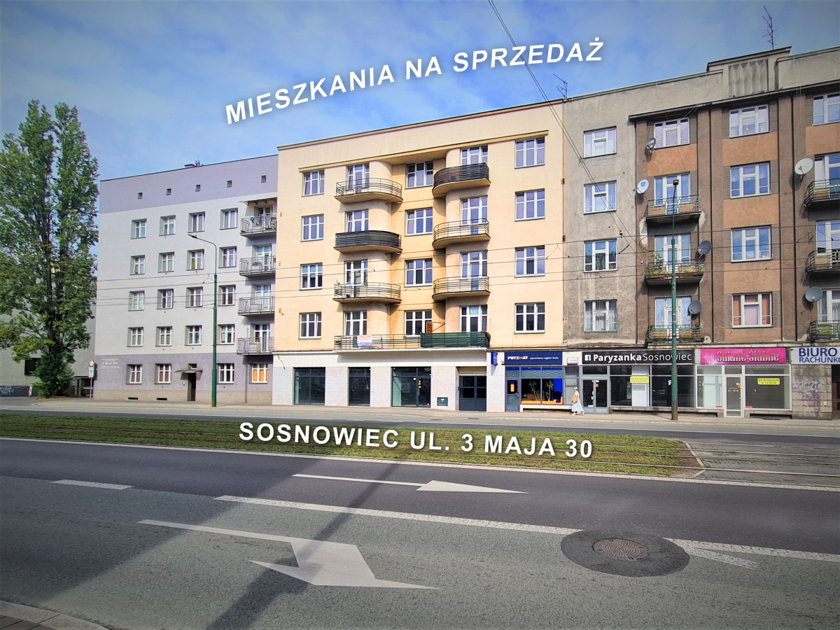 Mieszkania do sprzedania w kamienicy Centrum Sosnowca